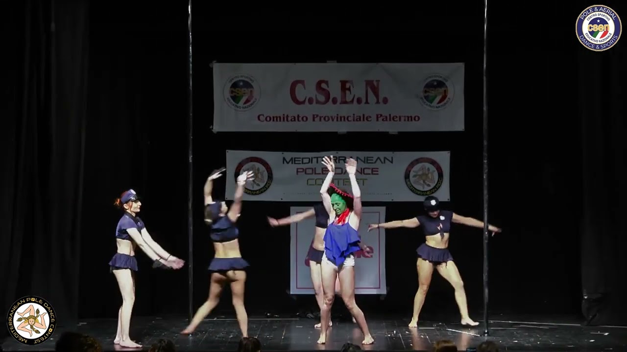 2°posto gruppo mpdc Francesca Villari, E. Bonasera,G. Rigolizio, A. Zagami, E. Frazzica