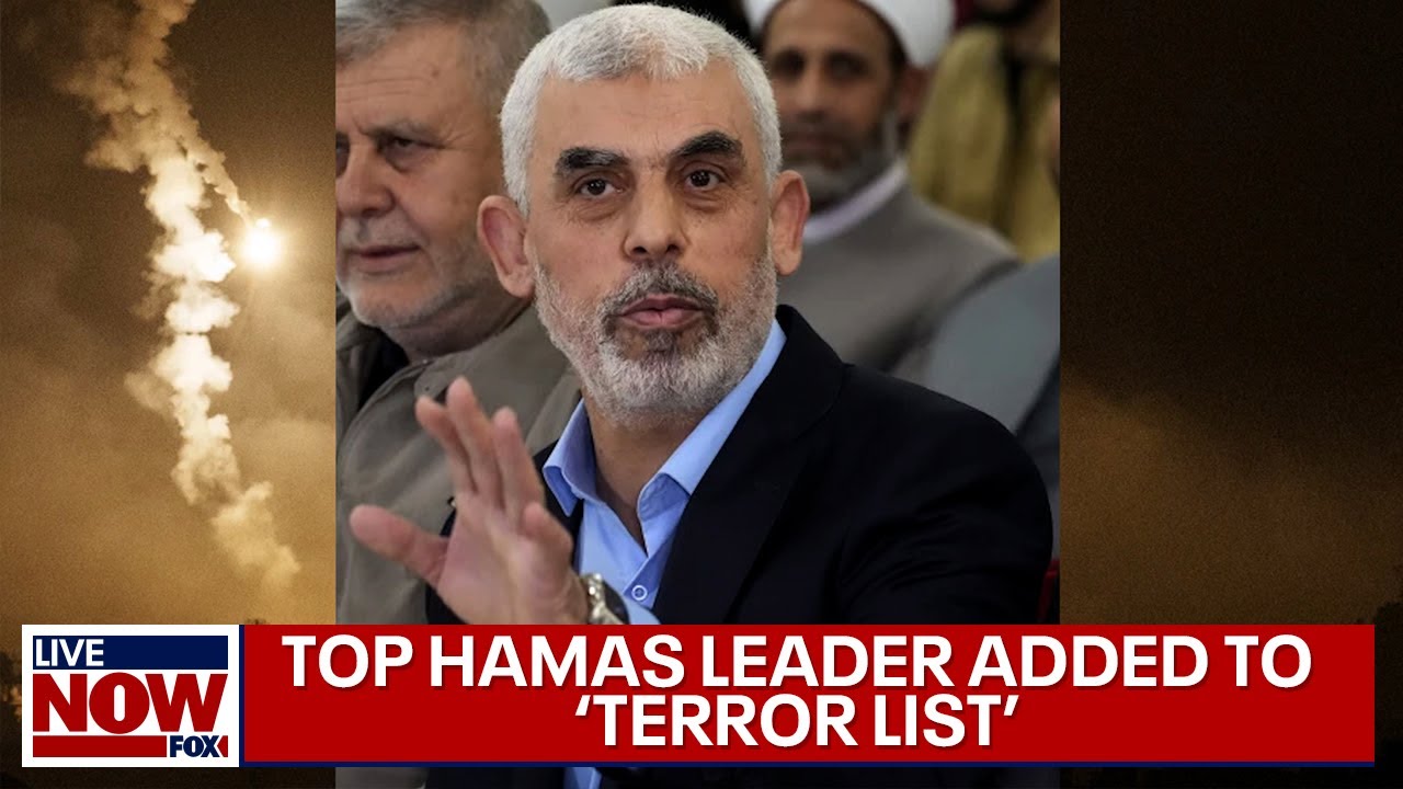 Israel-Hamas war: Gaza leader Sinwar labeled terrorist, assets frozen in Europe | LiveNOW from FOX