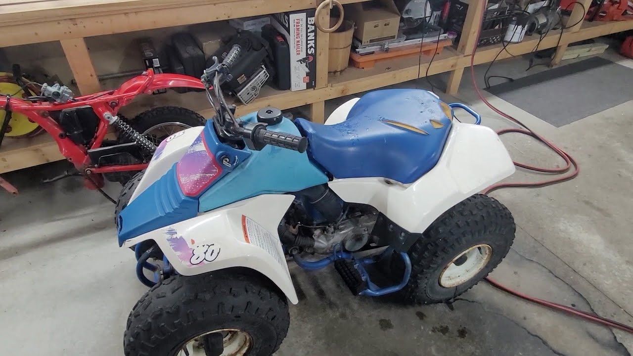 Suzuki lt80cc atv no crank no start part 1
