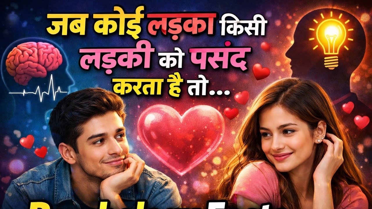 जब कोई लड़का किसी लड़की को पसंद करता है तो… | Girls Must Watch | Psychology Facts