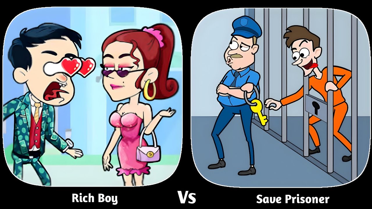 Save Prisoner Vs Rich Boy - android Gameplay Walkthrough 