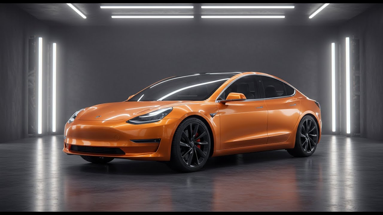 Tesla Model 3 2026 - Next-Gen EV With Futuristic Design, Crazy Tech & Stunning Upgrades!