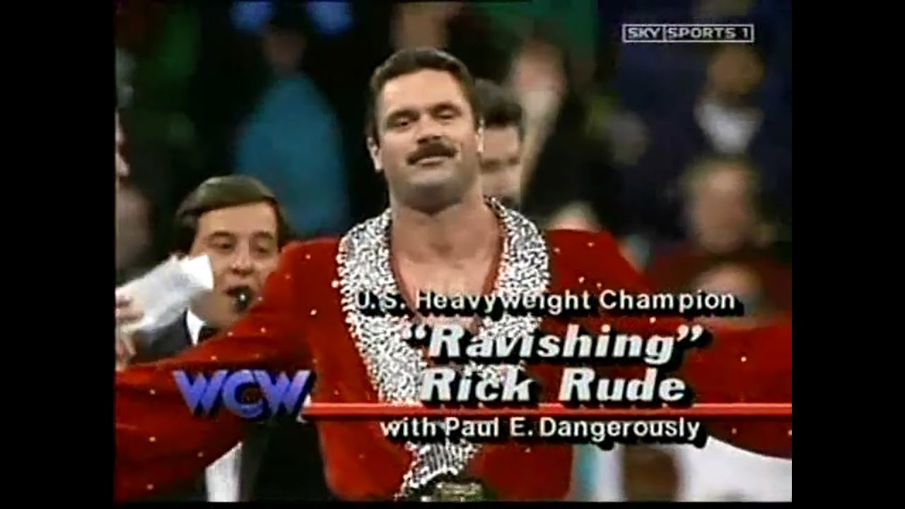 Marcus Bagwell vs Rick Rude   Worldwide Jan 18th, 1992