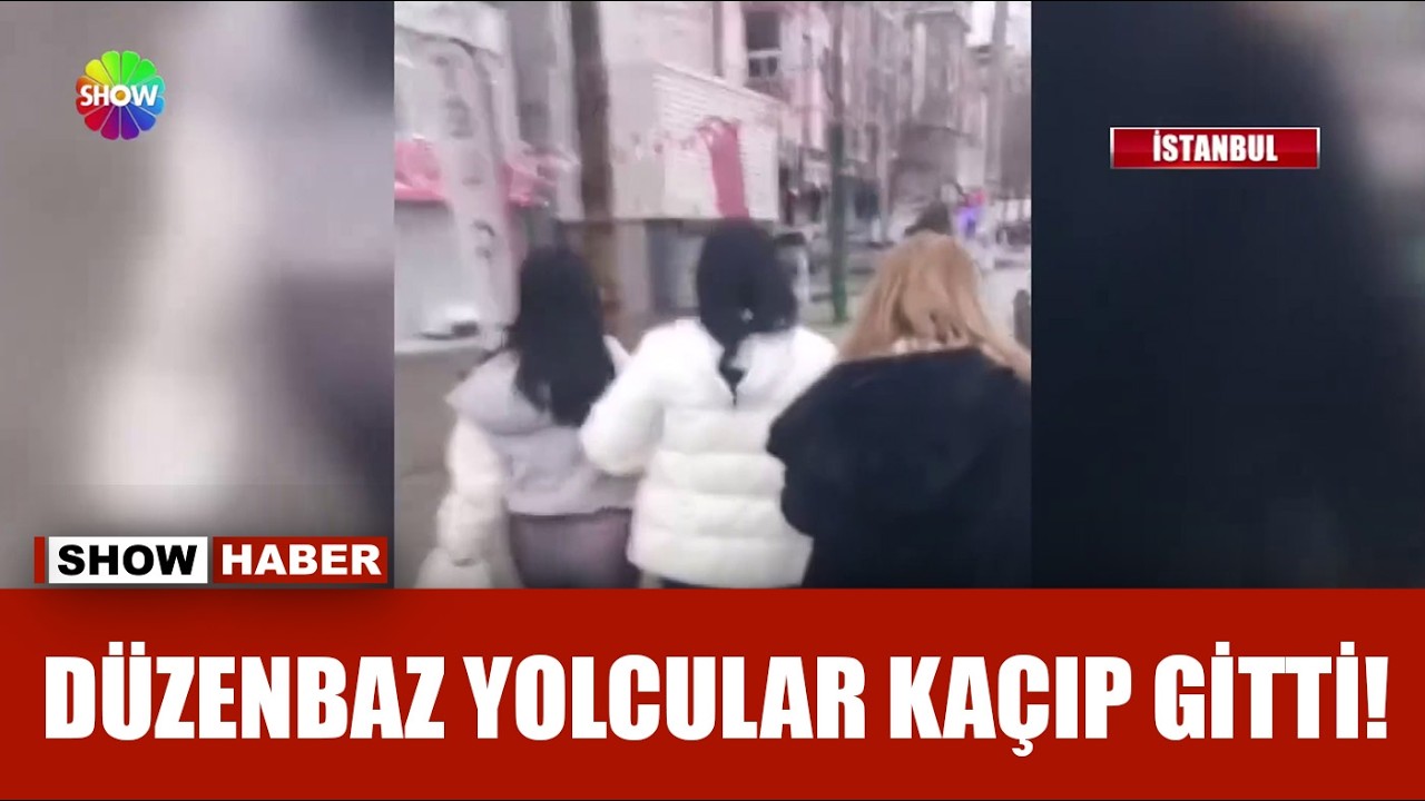 Taksi parasını ödemek istemediler!