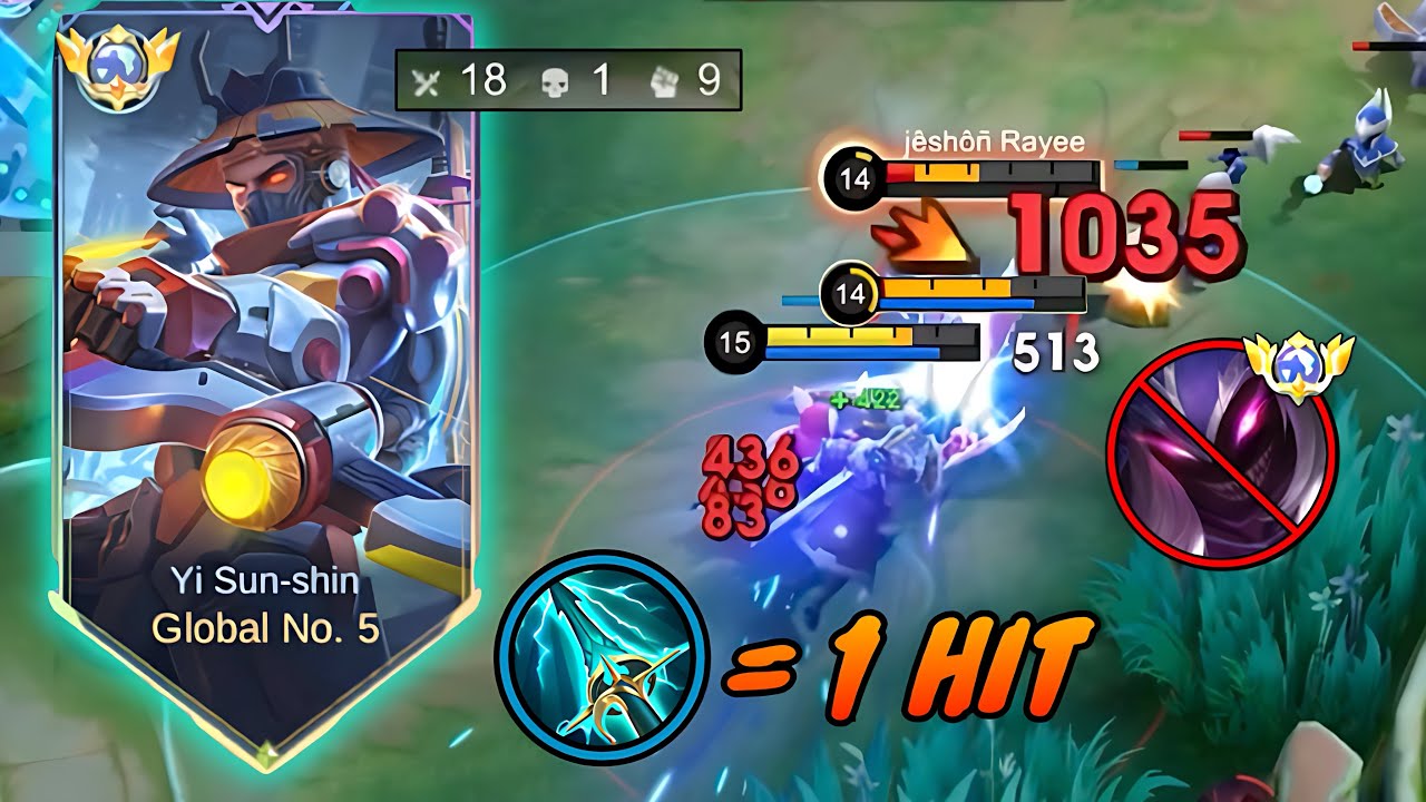 Yi Sun-Shin Unstoppable Fight - High Damage Build Yi sun-Shin !! Global build Yi Sun-Shin ~ MLBB
