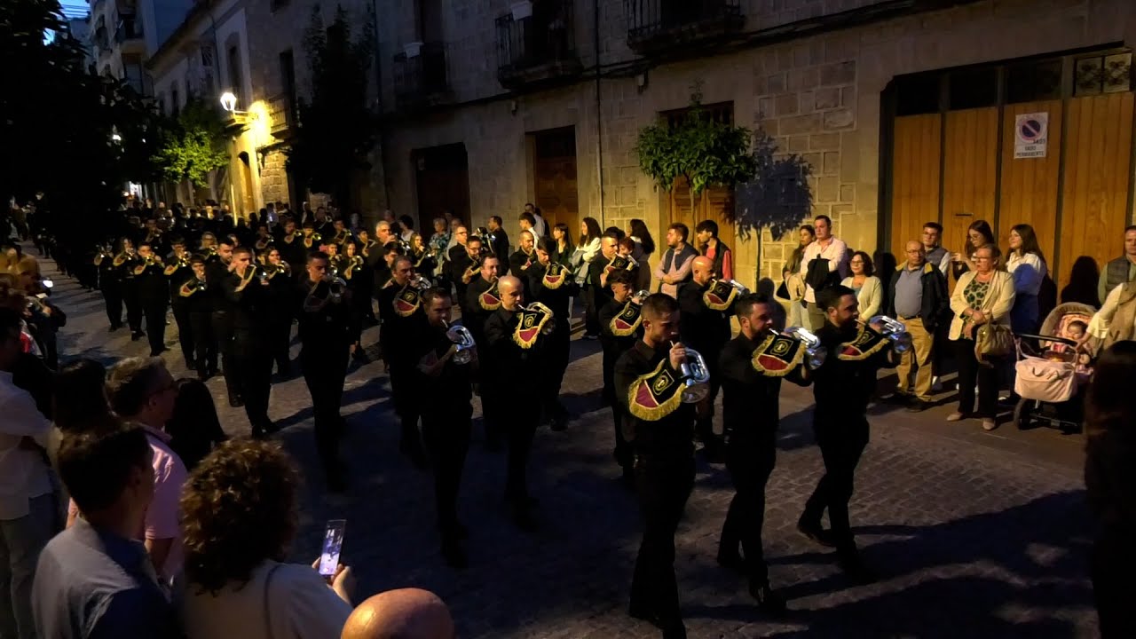 Banda de Cabecera de la columna. Procesión Extraordinaria de la Columna de Úbeda.  25/10/25