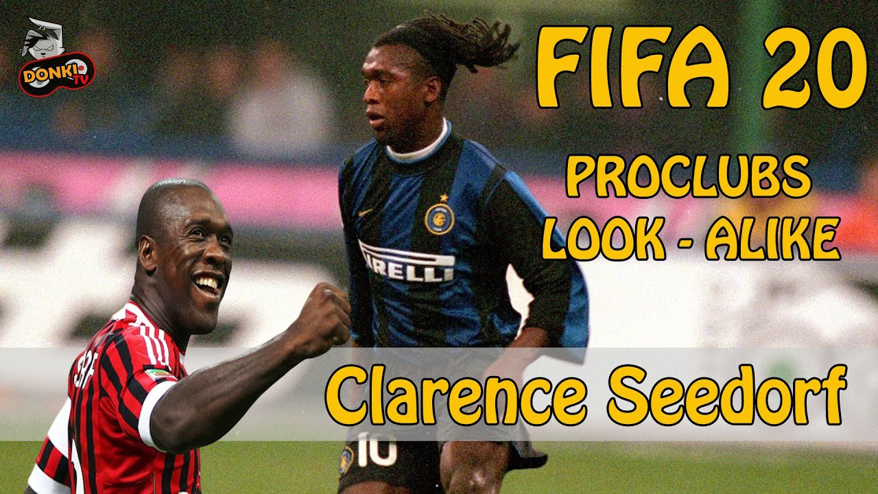 FIFA20  Proclubs Clarence Seedorf Lookalike | iDin studio by dhuliDin