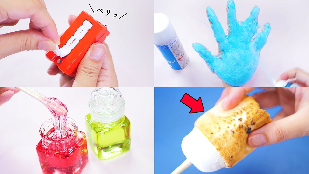 Slime,Push Pop,Fidget Toy ブルブルマシーンに乗ってサイコロとルーレット回してコメント通りにスライム作ったら無限シリーズ、プッシュポップ総集編Vol.2（5～8月）