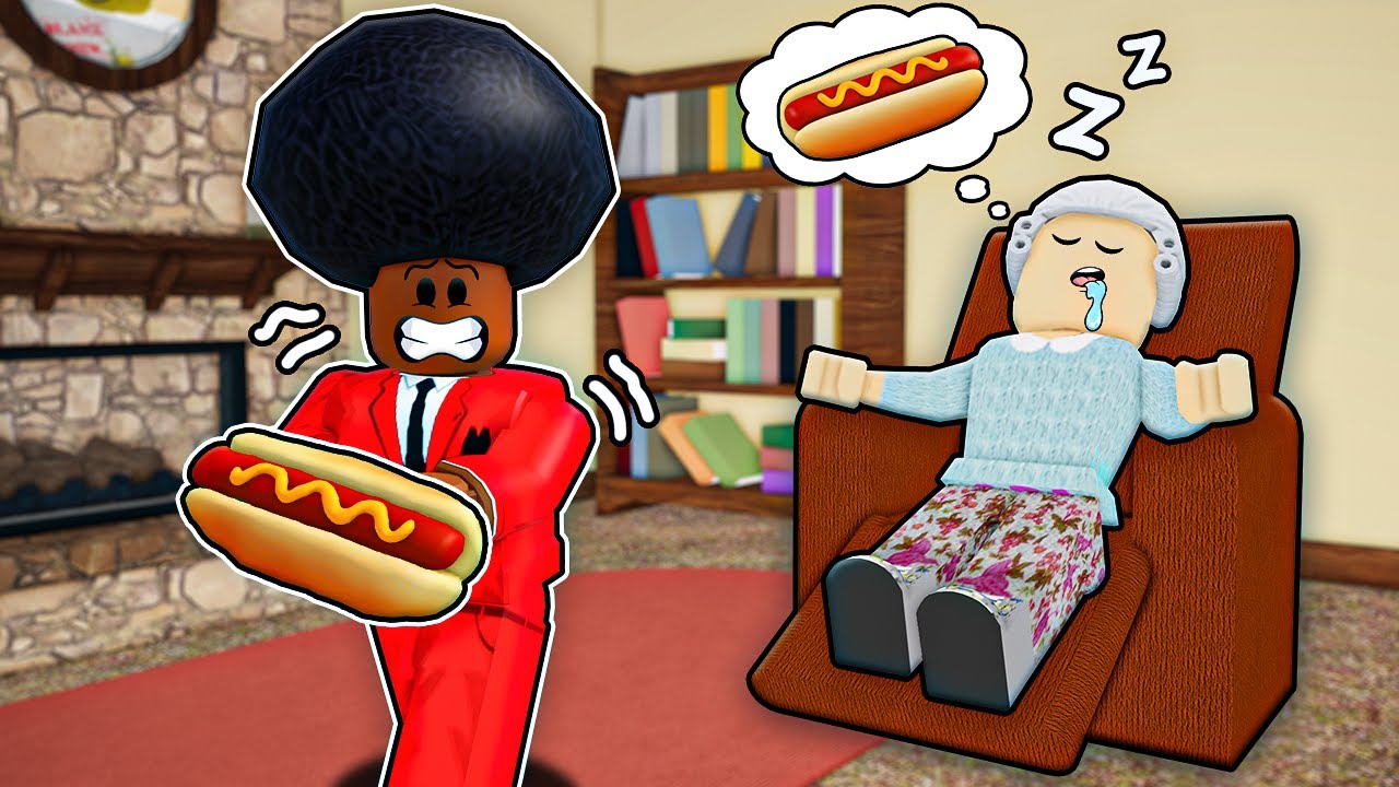 I Survived GRANDMA in Roblox...