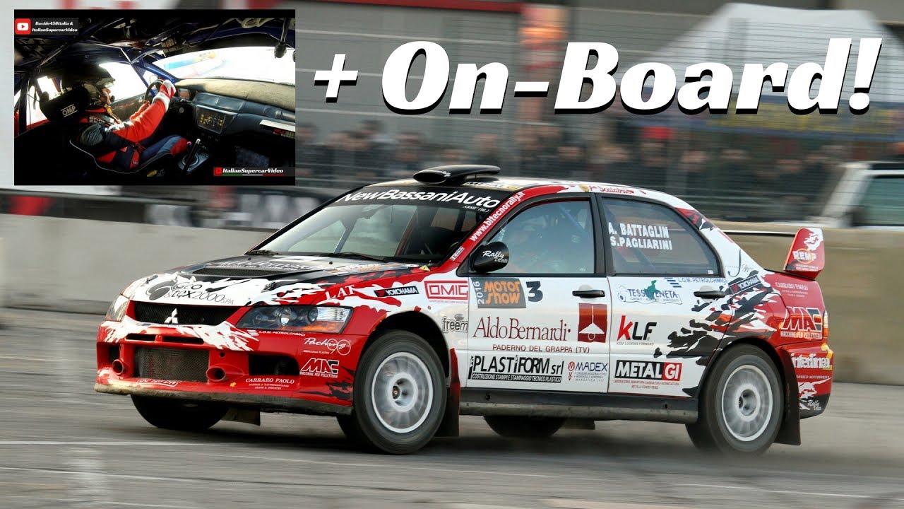 Mitsubishi Lancer Evo IX in action! - Rally onboard & Pure Sound!