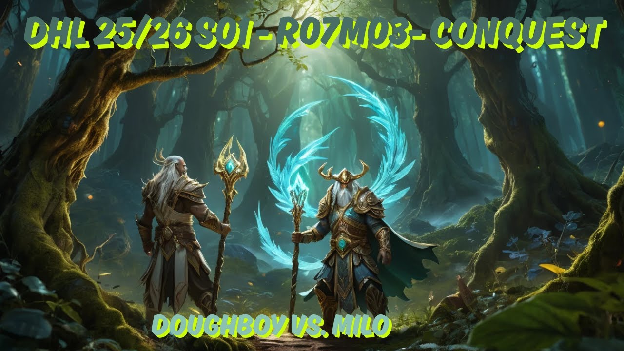 Doughboy vs Milo | DHL S1 R7M3 | Conquest Format | Danish Hearthstone Championship