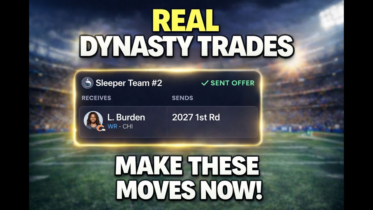 7 REAL Dynasty Trades to WIN the offseason!