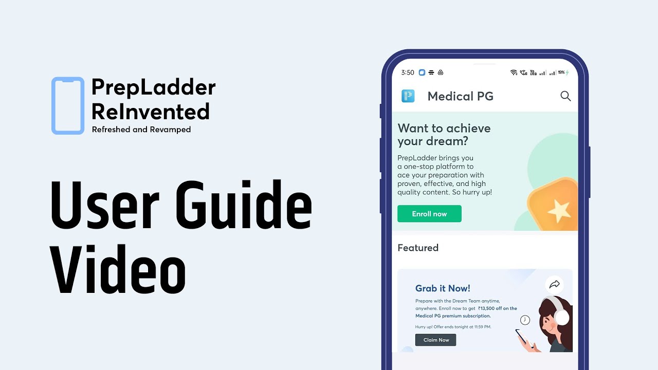 User Guide | PrepLadder ReInvented | Refreshed and Revamped