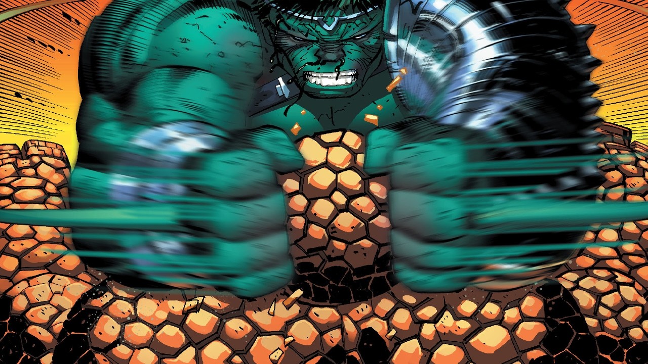 Hulk's wife is killed, so Hulk goes on a rampage
