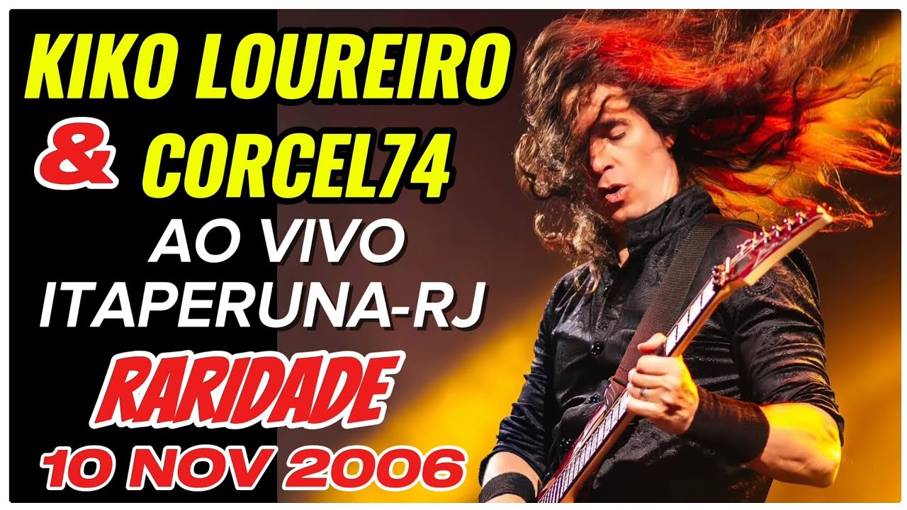 KIKO LOUREIRO & BANDA CORCEL74 (2006) - RARIDADE#musica #rock