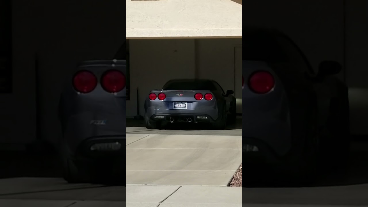 zr1 corvette cold start