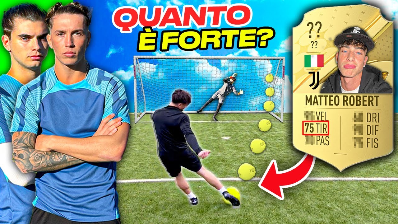 ⚽️ QUANTO È FORTE MATTEO ROBERT? - FUT CARD FOOTBALL CHALLENGE