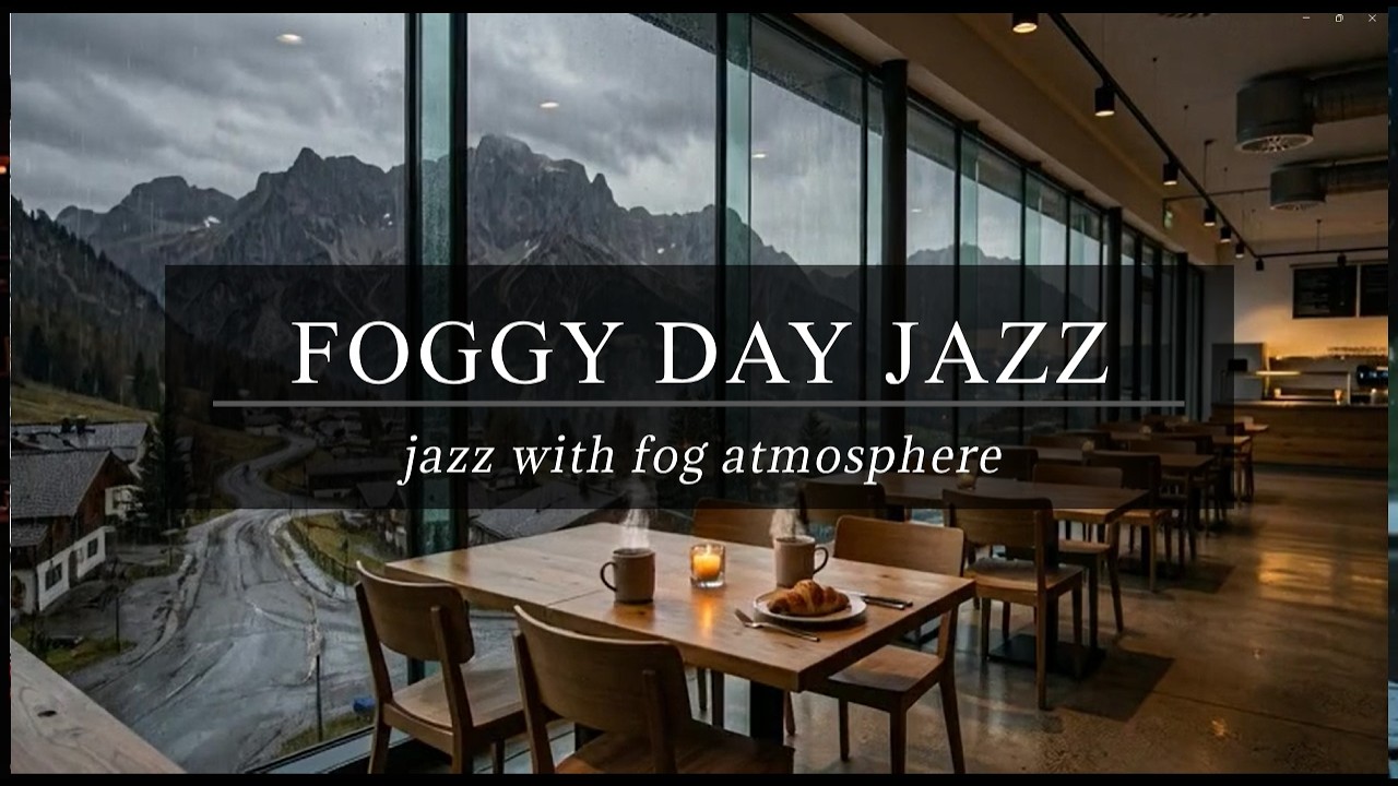 🌫️ Foggy Day Jazz Atmosphere | Velvet Jazz
