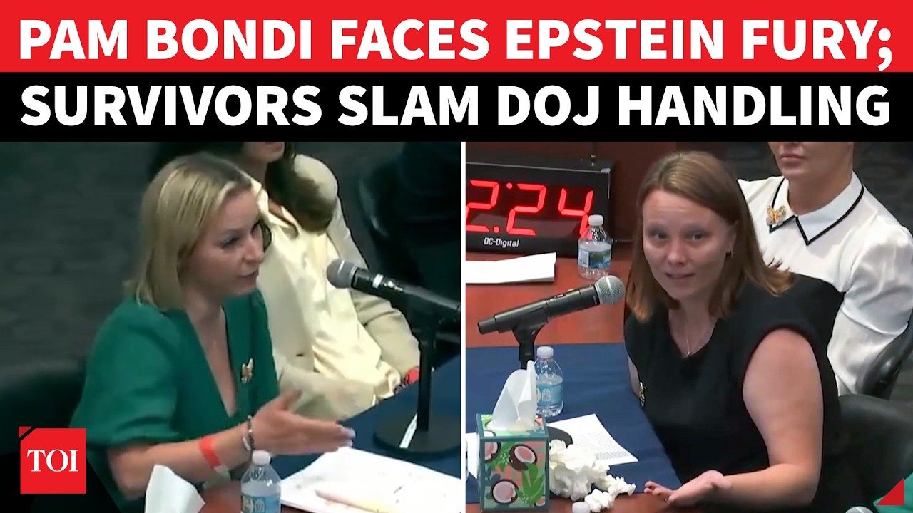&lsquo;You Risked Your Job For Epstein...&rsquo;: Pam Bondi CORNERED In Explosive Epstein Files Hearing