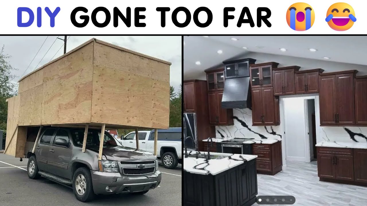 DIY Disasters 😂 Projects So Bad They Deserve Their Own Museum Exhibit!