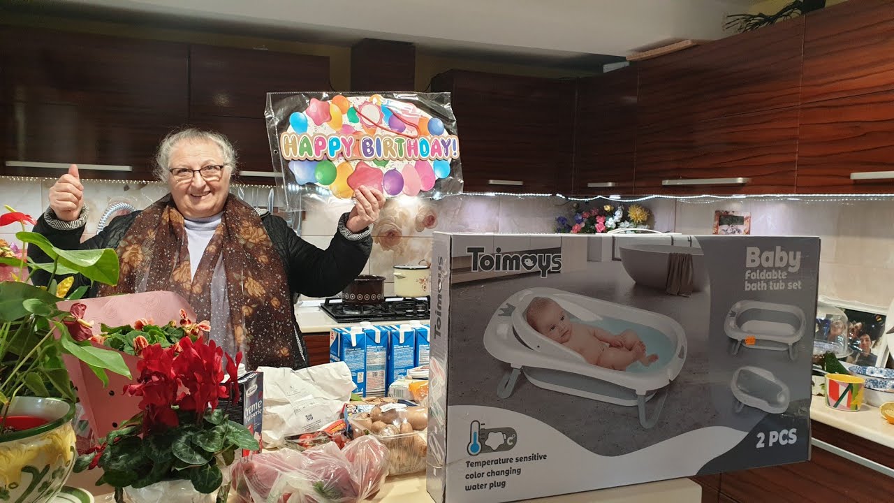 Cu Bunica și Natalia la cumparaturi,ne pregătim sa întâmpinăm pe Teodora ❤🇷🇴