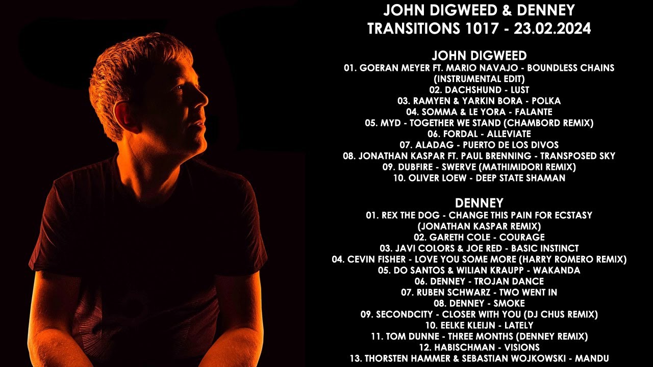 JOHN DIGWEED (UK) & DENNEY (UK) @ Transitions 1017 23.02.2024