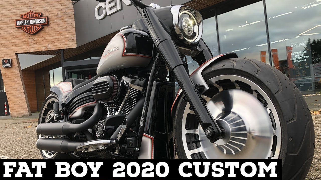 Fat Boy 2020 Harley Davidson kesstech exhaust Legend Air Suspension Kit FatBoy 2020 Harley Davidson
