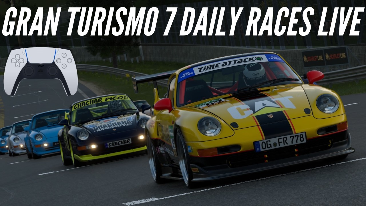 LIVE Gran Turismo 7 Daily Races On Controller 🎮 Part 2