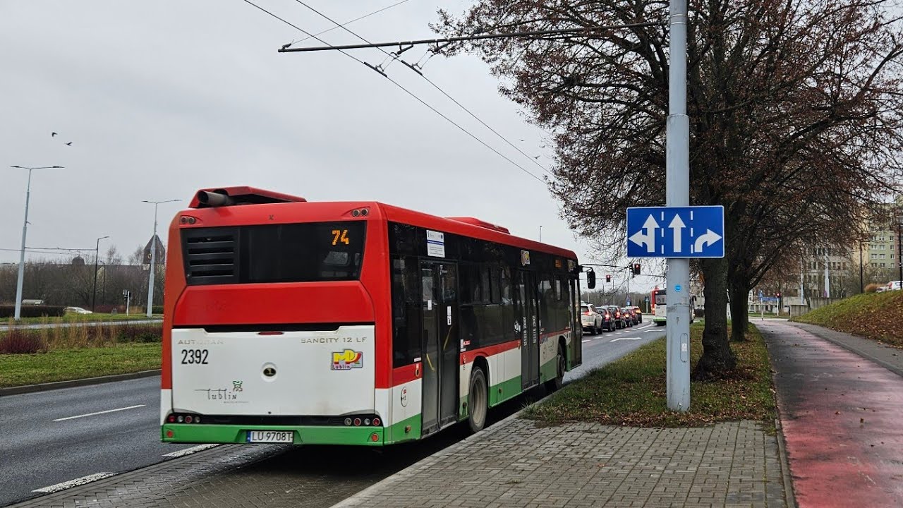 MPK Lublin - Autosan M12LF.V06-G03 #2392 | 🚍74