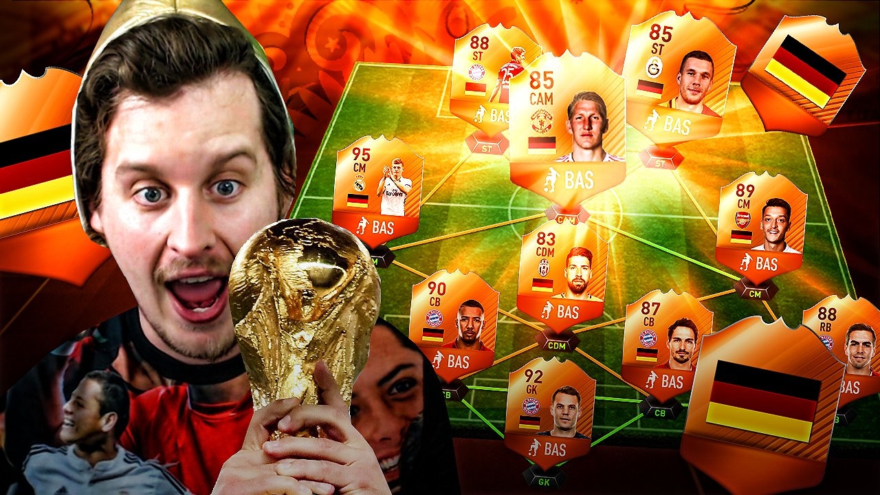 OMG FANTA MOTM SCHWEINSTEIGER! GERMANY 2018 WORLD CUP TOURNAMENT CHALLENGE! FIFA 17 ULTIMATE TEAM