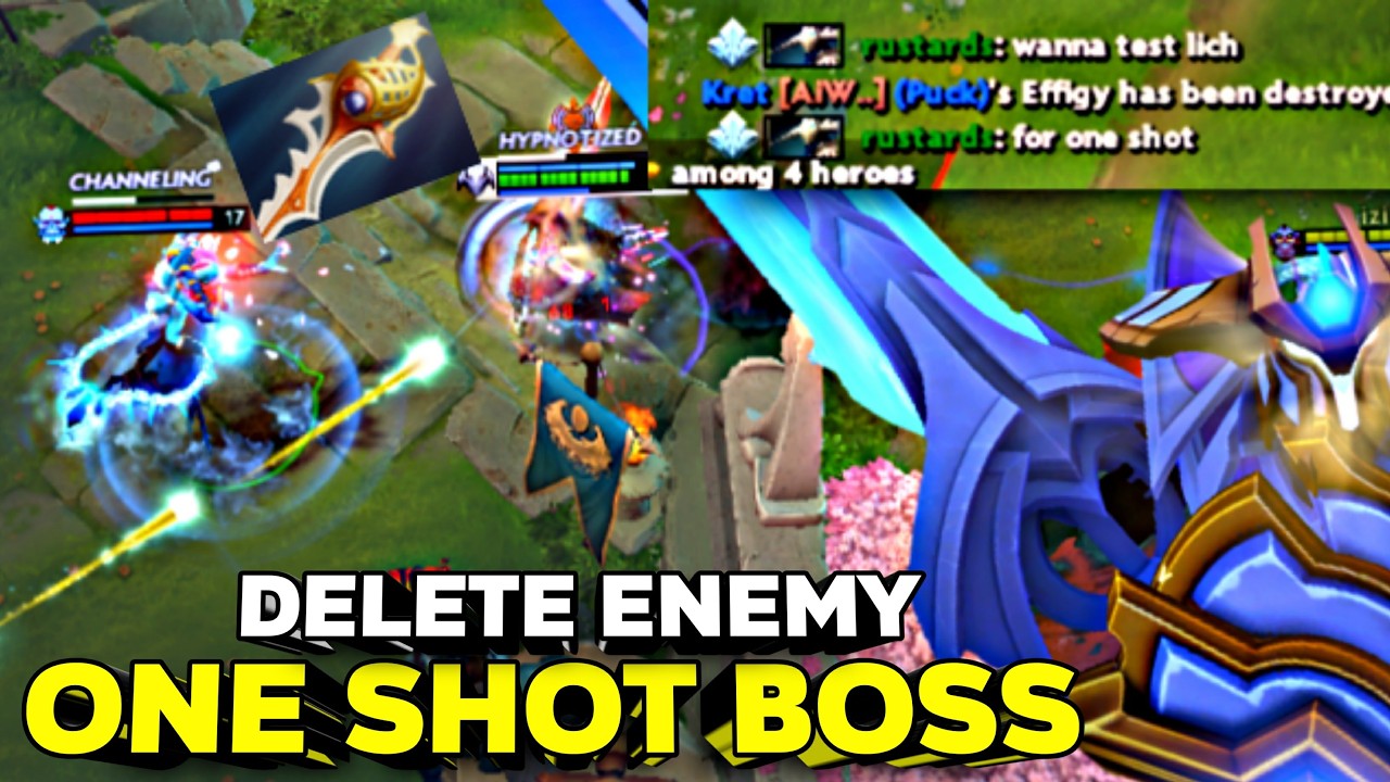 Sven RAID BOSS Intense Carry Physical Build Challenge Enemy ONE SHOT - Dota 2