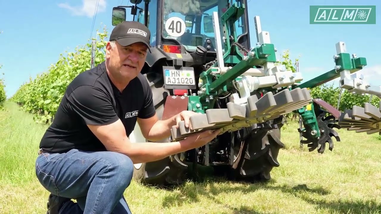 Vorstellung - ALM KVR 80 Kompakt mit Rollhacke 2S und Fingerhacke 720