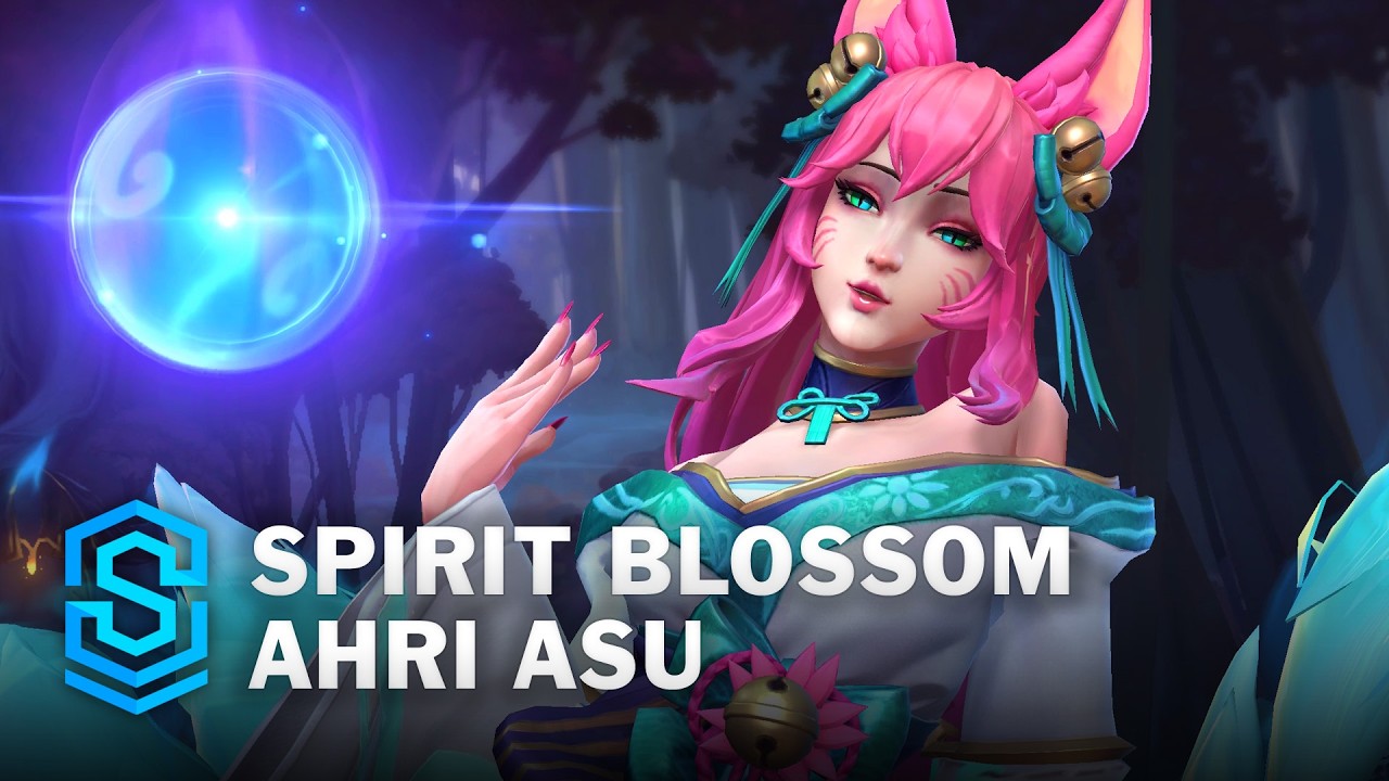 Spirit Blossom Ahri ASU Wild Rift Skin Spotlight