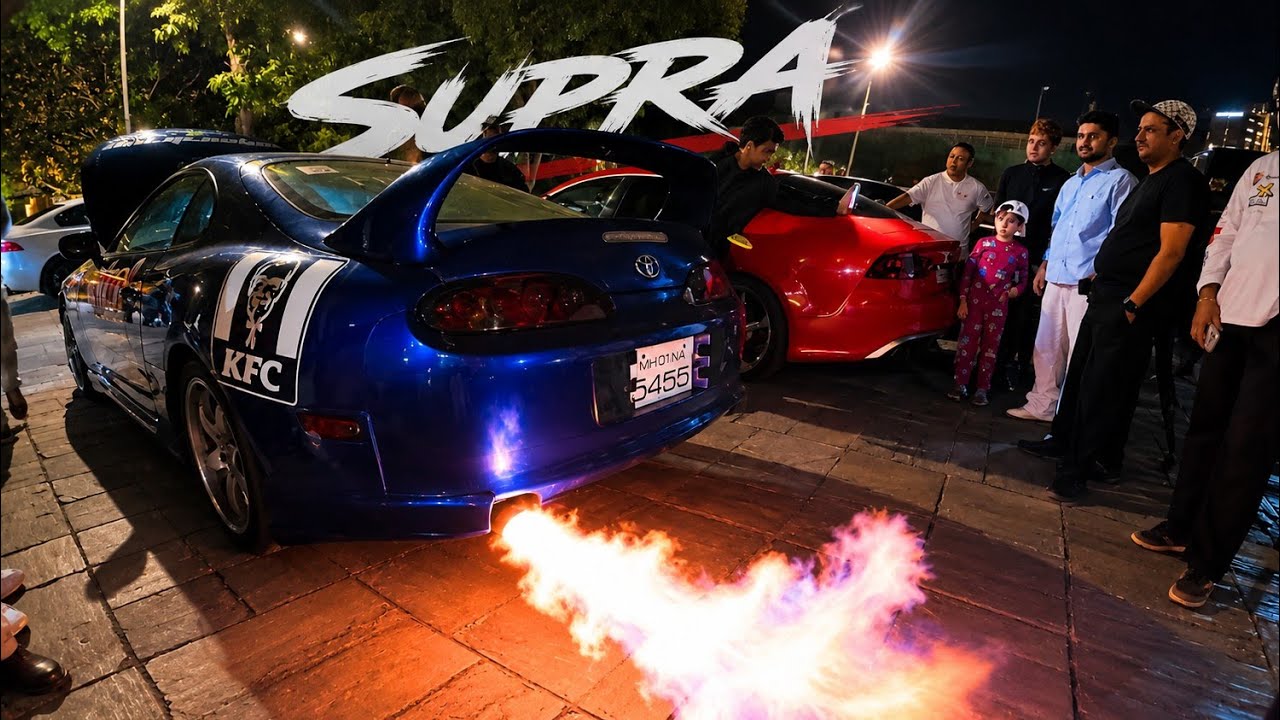 The First  SUPRA 🚀in Nepal and  many more supercars \ gsr ko headlight change FINALLY 🧨