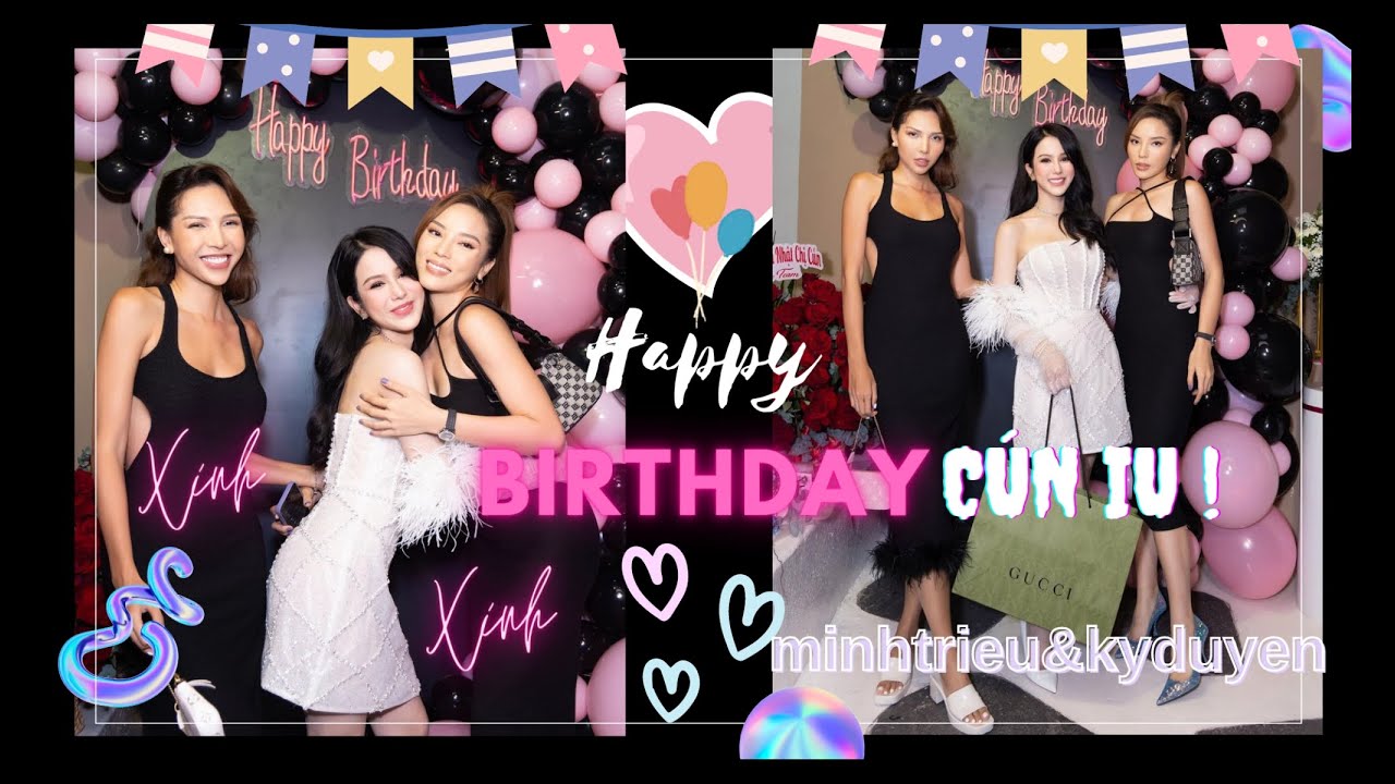 🐰 Minh Triệu - Kỳ Duyên 🐻  ️️🎁🎉  Hai bạn dự sinh nhật Anh Cún iu 🎂🥂🍽  ♦️21♡8♡2022
