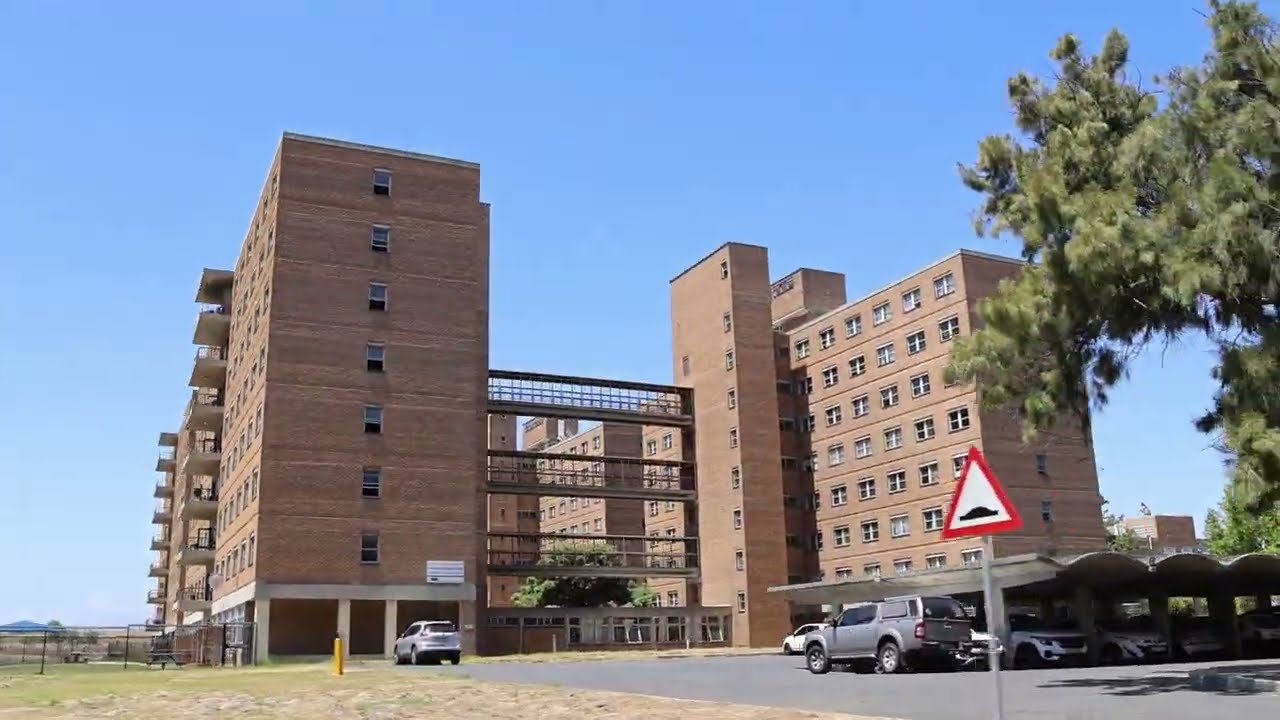 This is one of the biggest Hospitals in Africa  -  This is Tygerberg Hospital in Cape Town