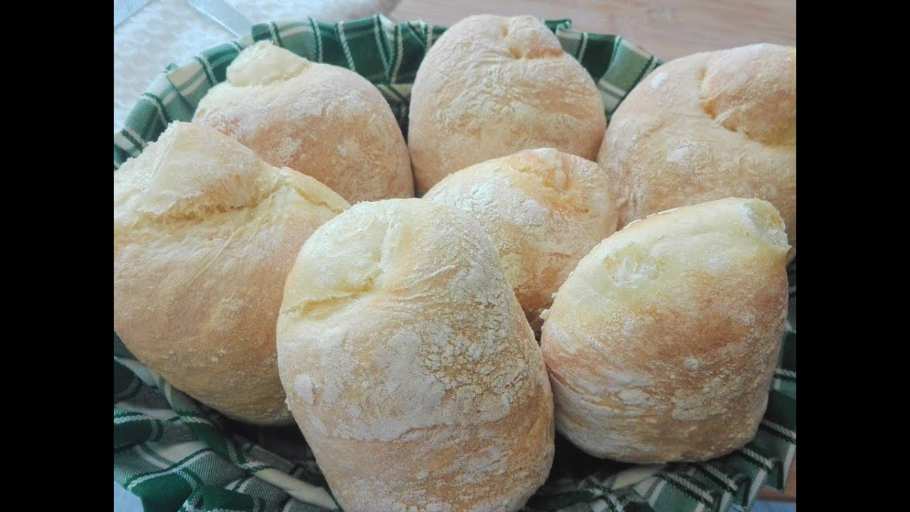 PANINI CROCCANTI FATTI IN CASA, FACILI E SENZA IMPASTO