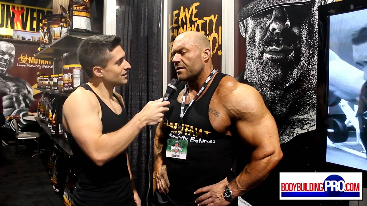 Martin Kjellström Interview - 2012 Mr. Olympia Expo