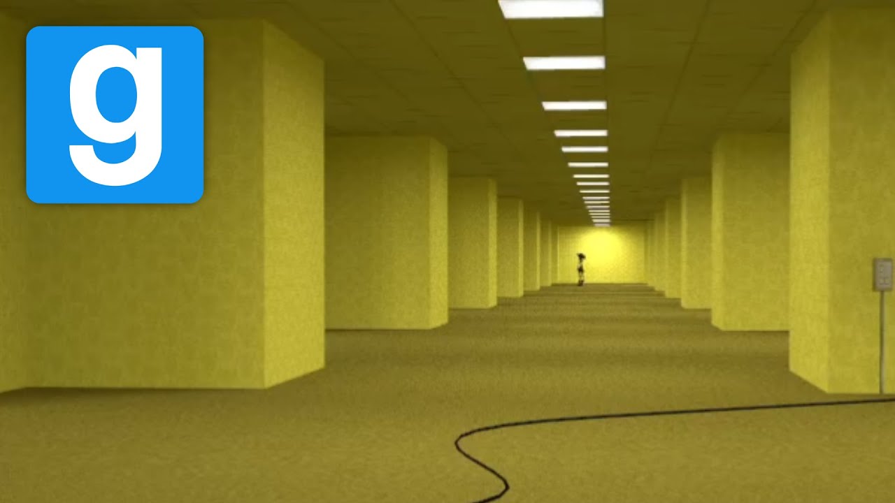 IM GETTING CHASED IN THE BACKROOMS | Garry's Mod | 4