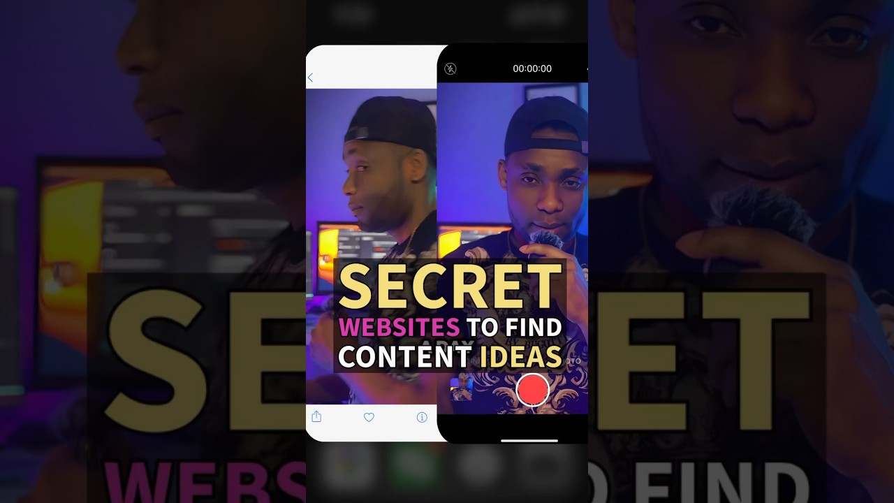 Secret websites to find content ideas. #contententideas #secretwebsites #contentcreators #kisqotech