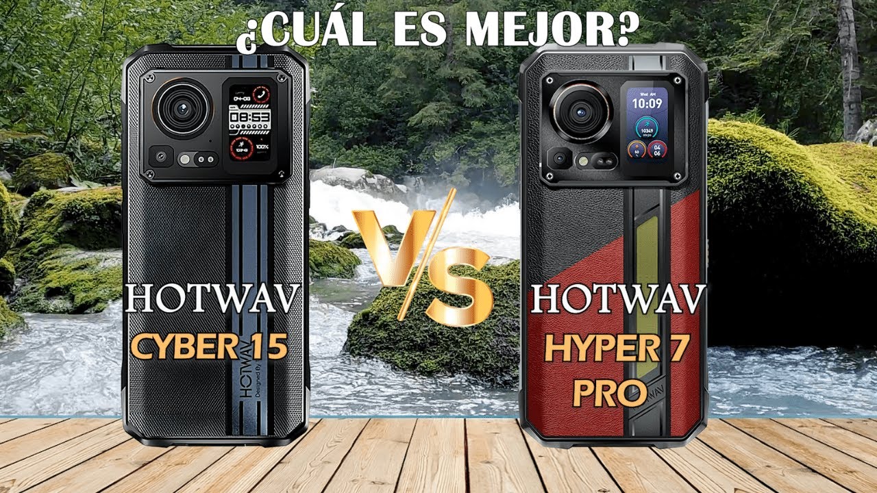 HOTWAV Cyber 15 VS HOTWAV Hyper 7 Pro - ¿Cuál es Mejor?
