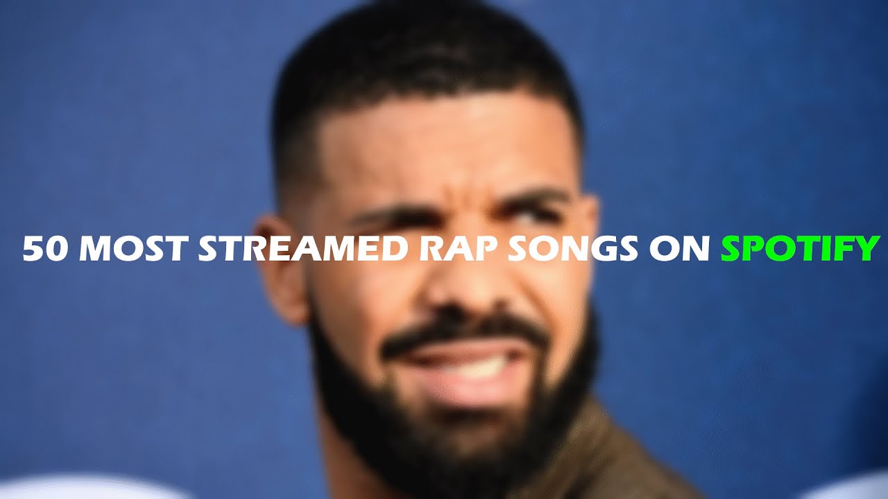 50 most streamed rap songs on spotify of all-time