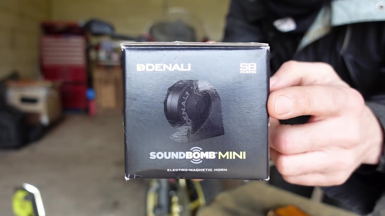 Denali Horn Review and Fit - BIG FAIL! - Motorbike horn upgrade