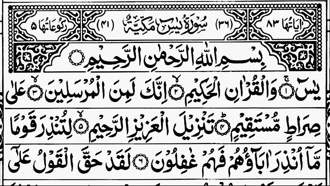 Surah Yasin | Surah Rahman | Surah Waqiah I Surah Mulk | Ep-276 | Full With Arabic Hd | SheikhSaddam