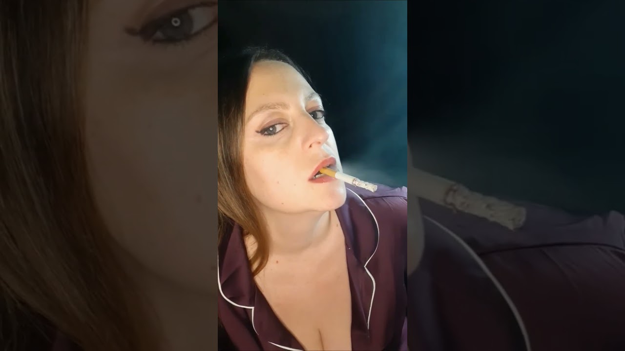 up close cigarette dangle
