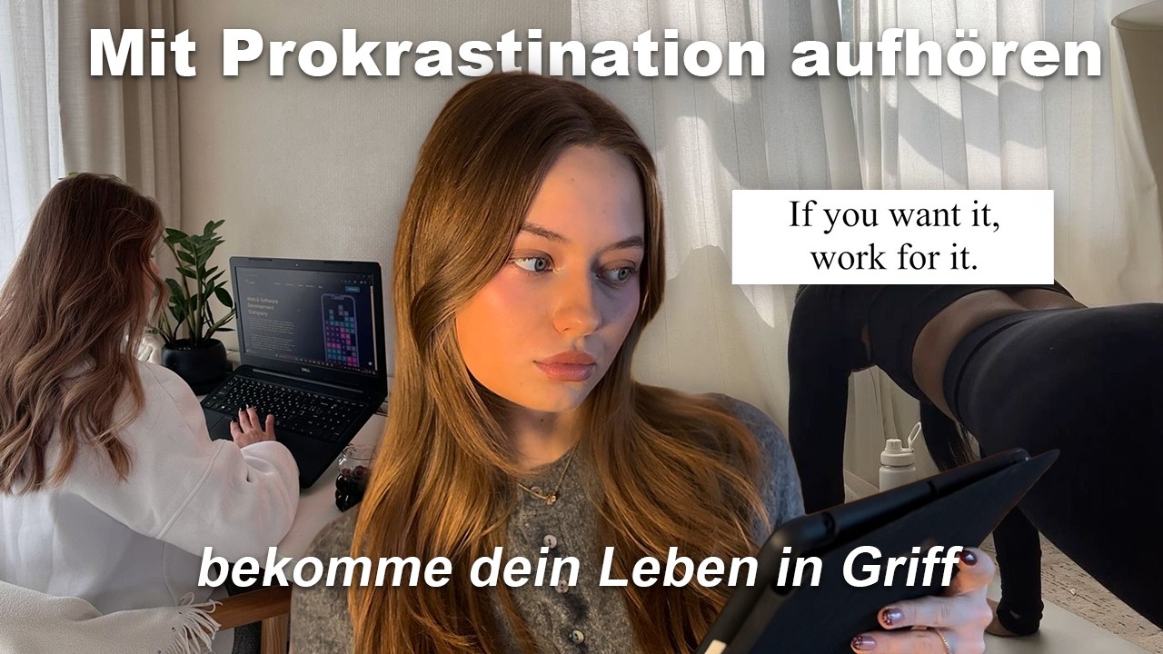 Wie du produktiv wirst | motivation, disziplin, gesunde angewohnheiten 👩‍💻🎀