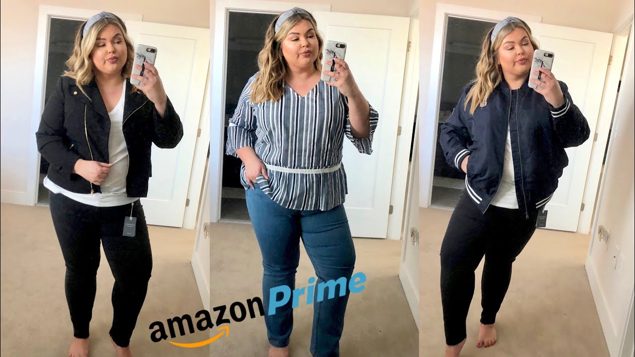 AMAZON PRIME NOW HAS PLUS SIZE CLOTHING?! TRY ON HAUL!