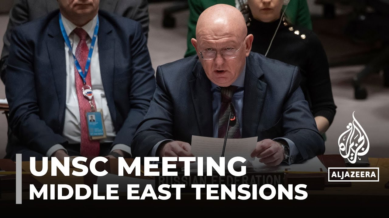 Russia calls UN Security Council meeting, blasts US &lsquo;escalation&rsquo; of war in Middle East