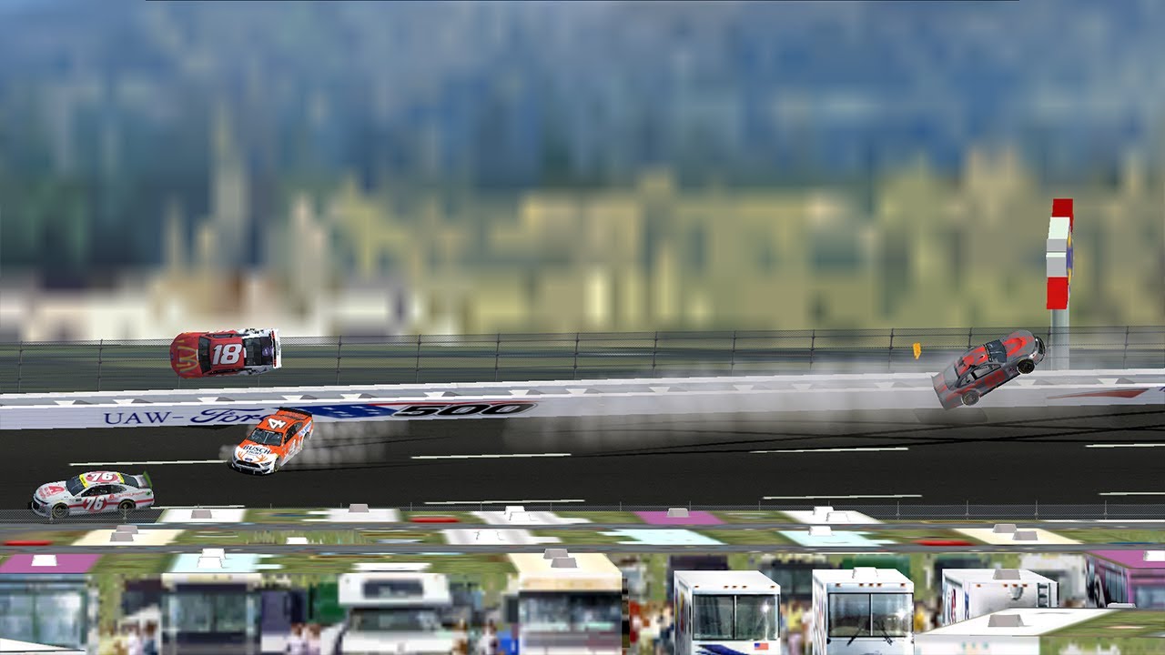 GASCAR SEASON 2 | Shadow Jagster's Fatal Crash @ Talladega (UN-CUT)