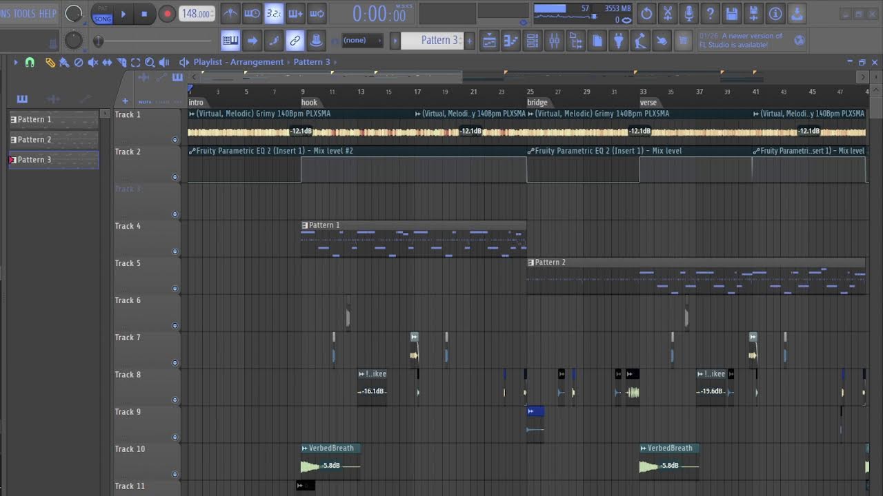 ビートを作る (fl studio cookup)